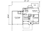 Farmhouse Style House Plan - 3 Beds 2.5 Baths 1935 Sq/Ft Plan #75-161 