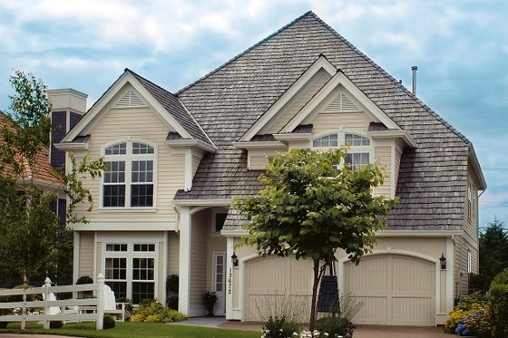 Exterior - Front Elevation 4 for Craftsman House Plan #48-173 - 4 bed, 3.5 bath