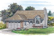 Traditional Style House Plan - 3 Beds 1 Baths 1000 Sq/Ft Plan #47-225 