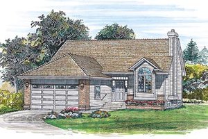 Traditional Exterior - Front Elevation Plan #47-225