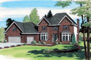 Traditional Style House Plan - 4 Beds 2.5 Baths 2758 Sq/Ft Plan #312-388 