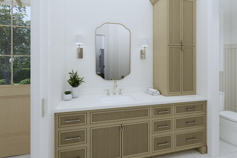 House Blueprint - Interior - Bathroom for Farmhouse House Plan #1114-105 - 2 bed, 1 bath
