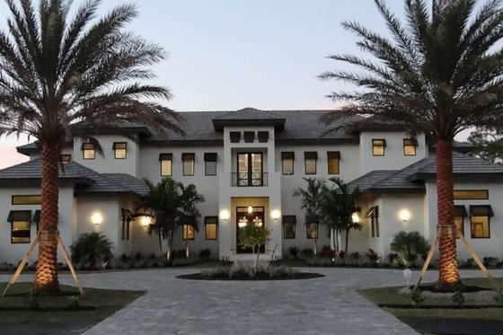 Exterior - Front Elevation 3 for Contemporary House Plan #548-26 - 4 bed, 5 bath