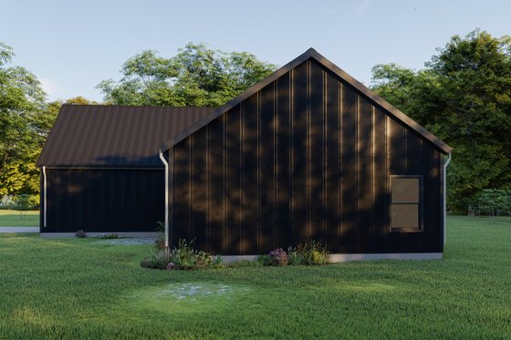 Exterior - Other Elevation 2 for Contemporary House Plan #1092-9 - 3 bed, 2 bath