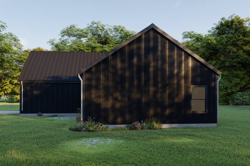 Architectural House Design - Exterior - Other Elevation 2 for Contemporary House Plan #1092-9 - 3 bed, 2 bath