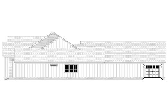 Exterior - Other Elevation 1 for Farmhouse House Plan #430-334 - 4 bed, 3.5 bath