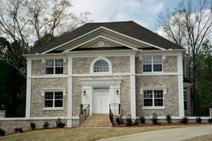 Home Plan - Colonial Exterior - Front Elevation Plan #119-101