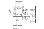 Craftsman Style House Plan - 4 Beds 4 Baths 2953 Sq/Ft Plan #56-561 