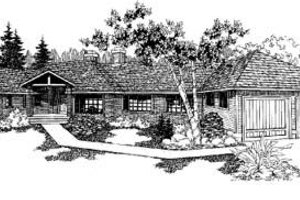 Traditional Exterior - Front Elevation Plan #60-304