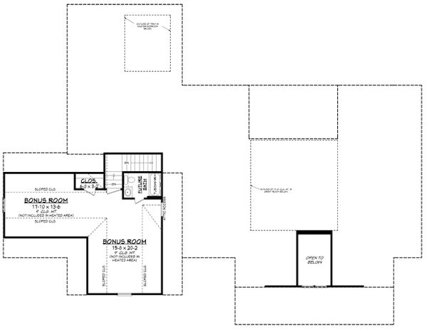 Dream House Plan - Farmhouse Floor Plan - Other Floor Plan #430-205