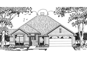 Traditional Exterior - Front Elevation Plan #42-115