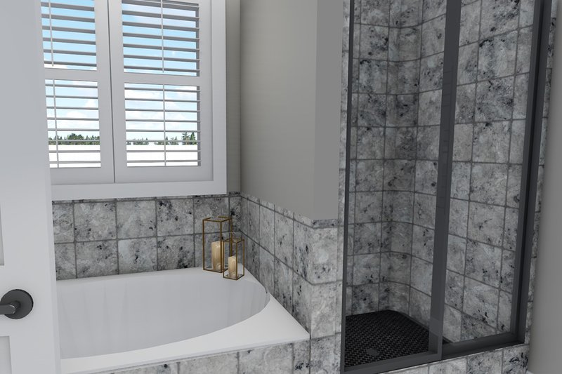 Dream House Plan - Interior - Master Bathroom 1 for Ranch House Plan #1060-42 - 3 bed, 2 bath