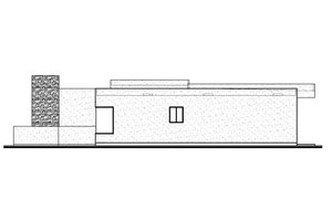 Exterior - Other Elevation for Adobe / Southwestern House Plan #1073-32 - 3 bed, 2 bath
