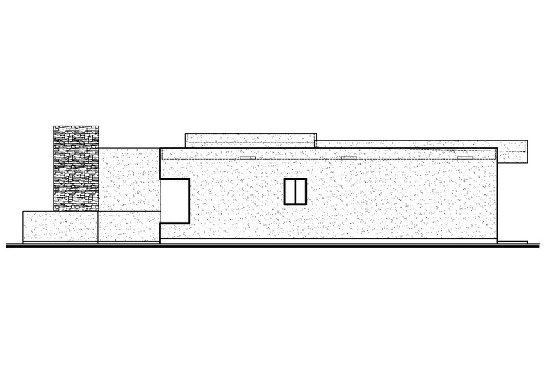 Dream House Plan - Exterior - Other Elevation for Adobe / Southwestern House Plan #1073-32 - 3 bed, 2 bath