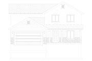 Traditional Style House Plan - 3 Beds 2 Baths 1629 Sq/Ft Plan #1060-455 Exterior 