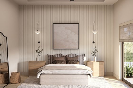 Interior - Bedroom for Barndominium House Plan #455-329 - 3 bed, 2.5 bath