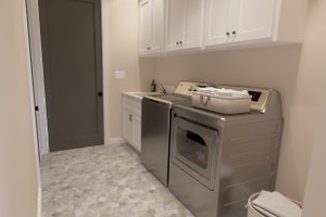 Interior - Laundry for Farmhouse House Plan #44-262 - 2 bed, 2 bath