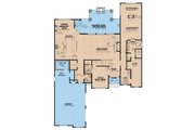 European Style House Plan - 4 Beds 3.5 Baths 3213 Sq/Ft Plan #923-31 