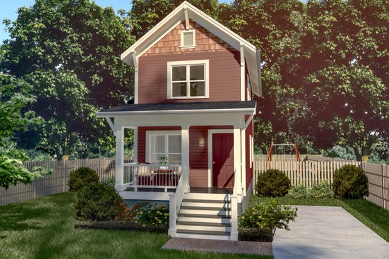 Stylish Narrow-Lot Design