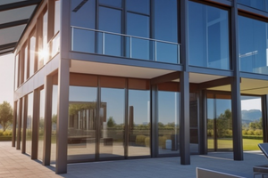 Modern Exterior - Front Elevation Plan #542-4