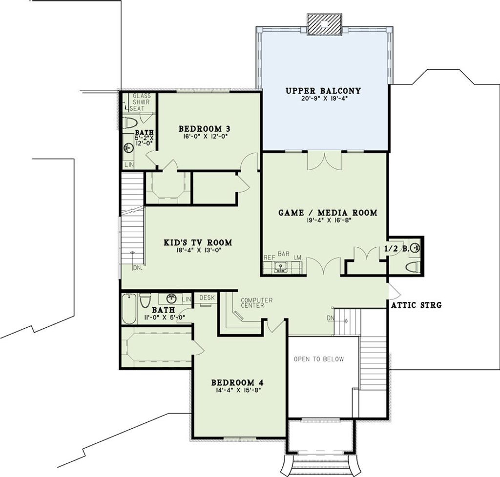 European 4 Bedroom House Designs
