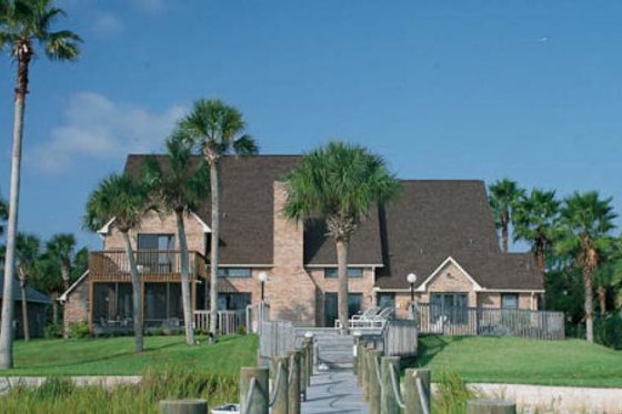 Exterior - Rear Elevation for Country House Plan #312-214 - 4 bed, 3.5 bath