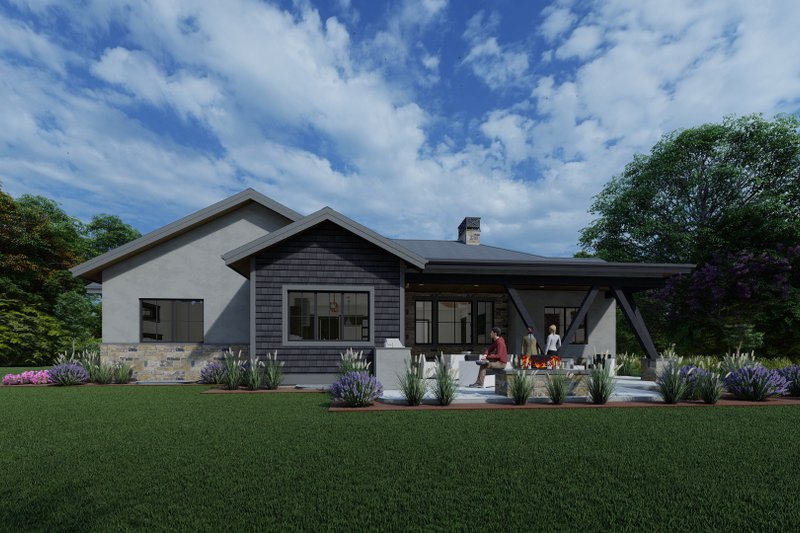 Architectural House Design - Photo 3 for Traditional House Plan #1069-30 - 3 bed, 2.5 bath