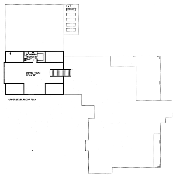 Craftsman Floor Plan - Other Floor Plan #117-767