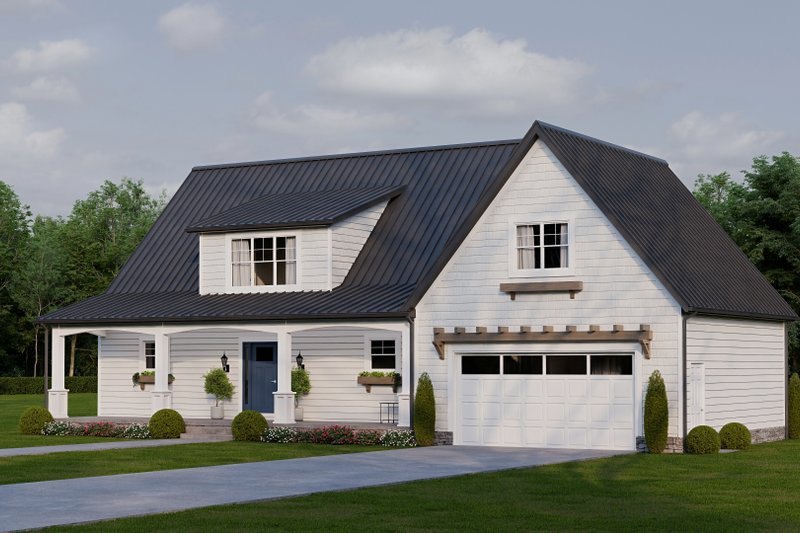 Dream House Plan - Exterior - Front Elevation 3 for Country House Plan #1089-61 - 3 bed, 2.5 bath