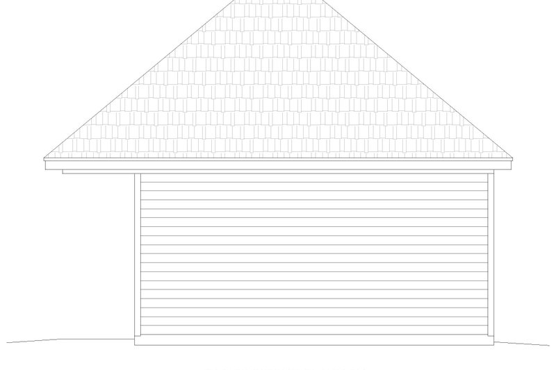 Home Plan - Exterior - Other Elevation for Country House Plan #932-233, 0 bath