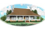 Country Style House Plan - 3 Beds 2.5 Baths 2275 Sq/Ft Plan #81-13663 