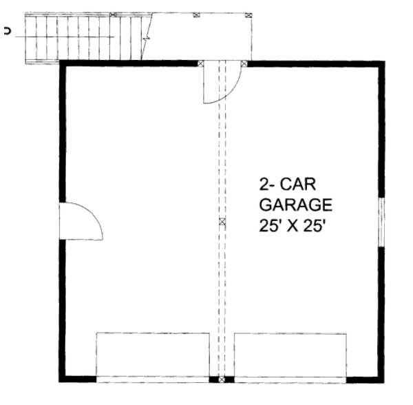 Traditional Floor Plan - Main Floor Plan #117-707