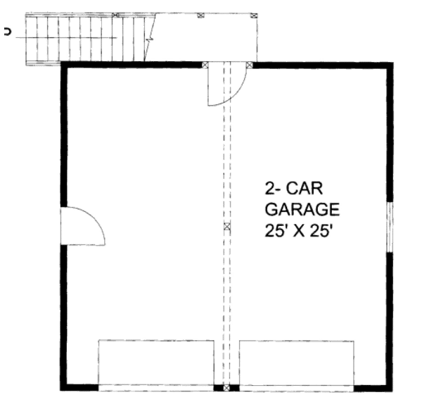 Home Plan - Traditional Floor Plan - Main Floor Plan #117-707
