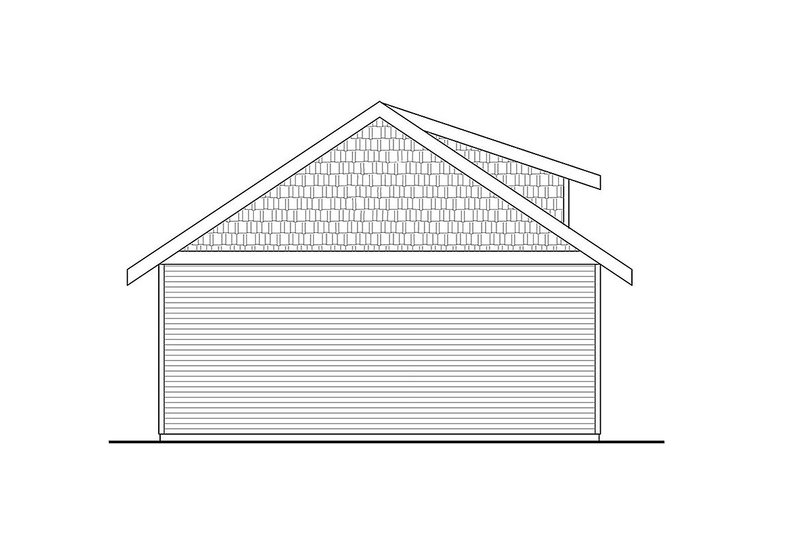Home Plan - Exterior - Other Elevation for Traditional House Plan #124-1435, 0 bath