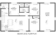 Modern Style House Plan - 3 Beds 1 Baths 1266 Sq/Ft Plan #932-754 