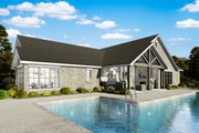 Cottage Style House Plan - 3 Beds 2 Baths 1725 Sq/Ft Plan #406-9660 