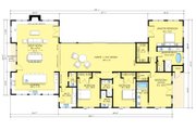 Ranch Style House Plan - 4 Beds 4.5 Baths 3402 Sq/Ft Plan #888-18 