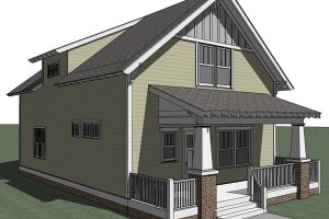 Photo 2 for Craftsman House Plan #461-24 - 3 bed, 2.5 bath