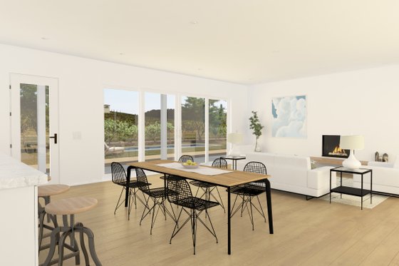 Interior - Other 4 for Ranch House Plan #888-16 - 2 bed, 2 bath