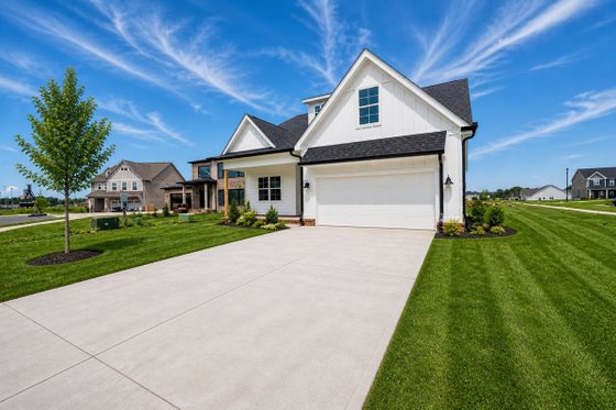 Exterior - Front Elevation 4 for Farmhouse House Plan #20-2398 - 4 bed, 3.5 bath