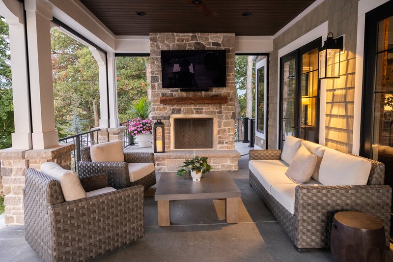 Architectural House Design - Exterior - Outdoor Living for Cottage House Plan #928-404 - 3 bed, 3 bath