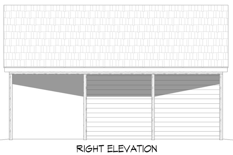 Dream House Plan - Exterior - Other Elevation 1 for Traditional House Plan #932-655, 0 bath