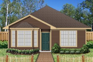 Home Plan - Traditional Exterior - Front Elevation Plan #84-541