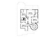 European Style House Plan - 4 Beds 4.5 Baths 3754 Sq/Ft Plan #411-578 