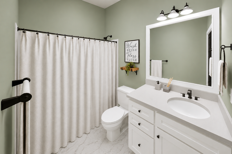 Architectural House Design - Interior - Bathroom for Farmhouse House Plan #44-317 - 7 bed, 3 bath