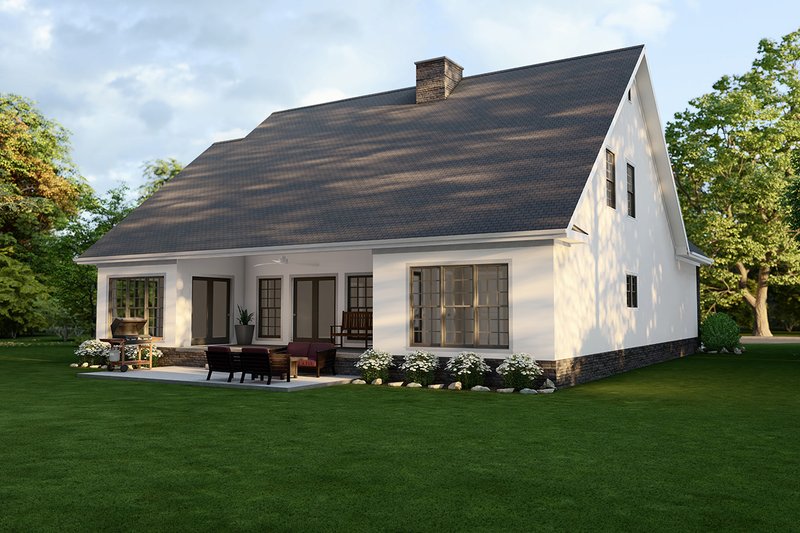 House Plan Design - Rear Right