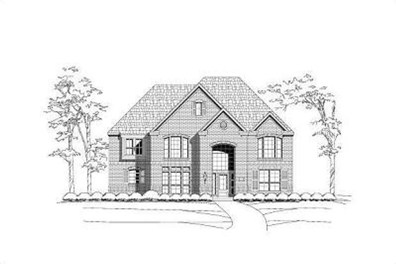Traditional Style House Plan - 4 Beds 3.5 Baths 3901 Sq/Ft Plan #411-279