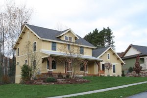 Rustic Craftsman style, elevation photo