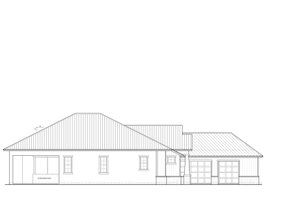 Exterior - Other Elevation for Ranch House Plan #938-131 - 3 bed, 2 bath