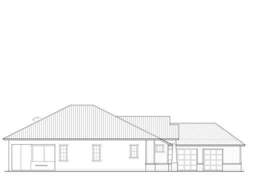 Exterior - Other Elevation for Ranch House Plan #938-131 - 3 bed, 2 bath